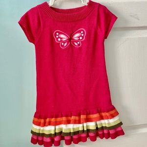🌷Gymboree knitted pink dress🌷